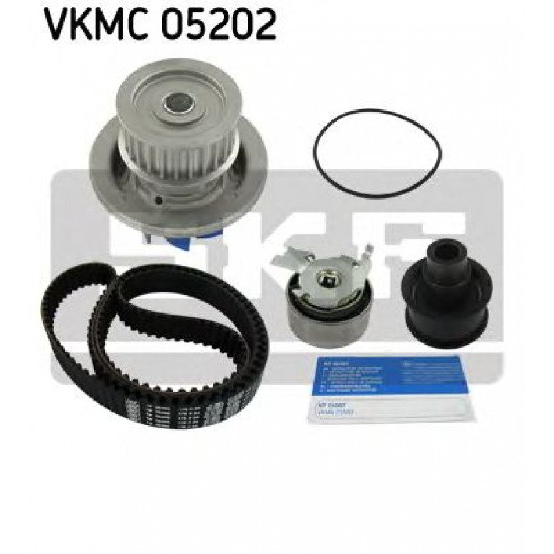 VKMC 05202 SKF - Насос охолоджуючої рідини + комплект зубчатого ремня